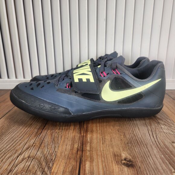 Nike Zoom SD 4 Men's 8.5 Black Athletic Track & Field Throwing Shoes 685135-004 - Picture 3 of 9